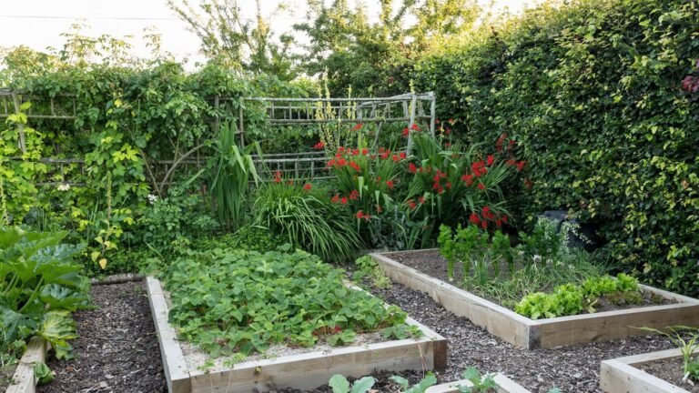 No-Dig Gardening with some vegetables